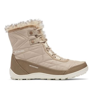 Beige Women's Columbia Minx Shorty III Boots | SPXIZ-5602