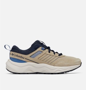 Beige Women's Columbia Plateau Venture Sneakers | RXBNF-4359