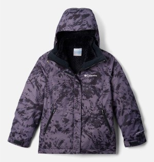 Black Kids' Columbia Bugaboo II Fleece Interchange Jacket | KVSNF-5894