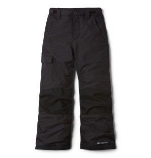 Black Kids' Columbia Bugaboo II Insulated Ski Pants | BQNPW-0852