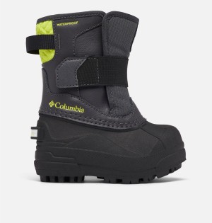 Black Kids' Columbia Bugaboot Celsius Strap Boots | IUCMO-6783