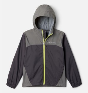 Black Kids' Columbia Glennaker Jacket | FQKOH-4168