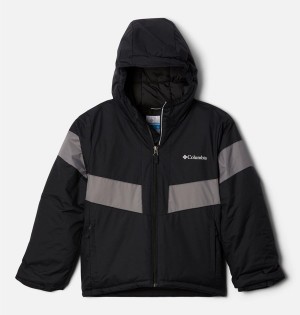 Black Kids' Columbia Lightning Lift II Jacket | VQPSW-9647