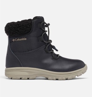 Black Kids' Columbia Moritza Boots | NDEUQ-9715