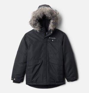 Black Kids' Columbia Nordic Strider Jacket | VJFDQ-1096