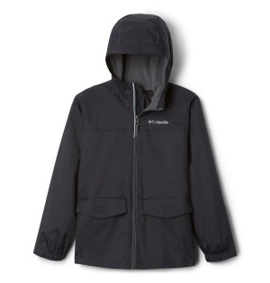 Black Kids' Columbia Rain-Zilla Jacket | TJUZP-2518