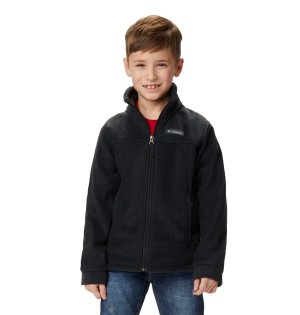 Black Kids' Columbia Steens Mountain II Fleece Jacket | BHNMQ-1970