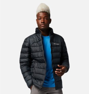 Black Men's Columbia Autumn Park Insulated Puffer Jacket | ALGVU-6519