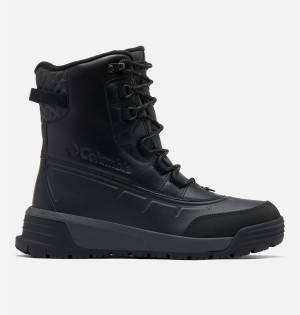 Black Men's Columbia Bugaboot Celsius Omni Heat Infinity Boots | RLBFN-5861