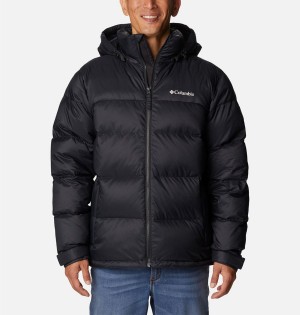 Black Men's Columbia Bulo Point II Omni Heat Infinity Insulated Puffer Jacket | DKLMX-1384