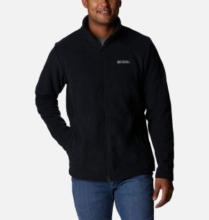 Black Men's Columbia Castle Dale Full Zip Fleece Jacket | OPKJI-8024