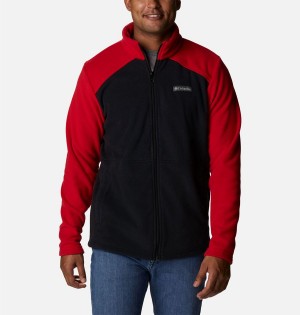 Black Men's Columbia Castle Dale Full Zip Fleece Jacket | VLTRS-3590