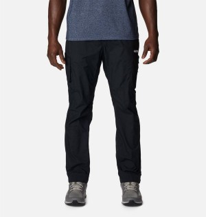 Black Men's Columbia Deschutes Valley Pants | TUSVW-1635