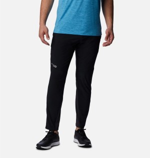 Black Men's Columbia Endless Trail Training Joggers Pants | KAVEW-4913