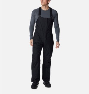 Black Men's Columbia Iceventure Ski Bib Pants | HBKPQ-2039