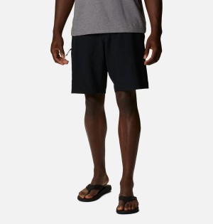 Black Men's Columbia Kenvile Lake Shorts | VGYLT-9764