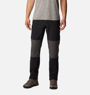 Black Men's Columbia Landroamer Utility Pants | NMRZB-4729