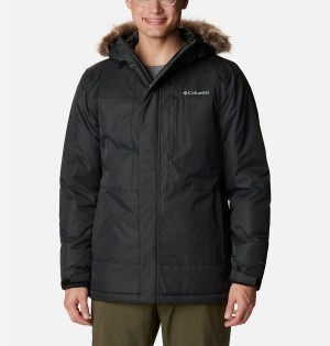 Black Men's Columbia Leif Trail Coats | PKHOW-1594