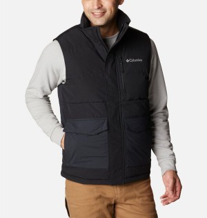 Black Men's Columbia Marquam Peak Fusion Vest | ZQXMV-1902