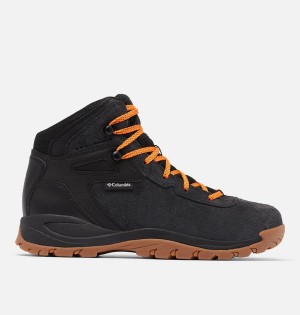 Black Men's Columbia Newton Ridge BC Boot Hiking Shoes | CJYOX-1049