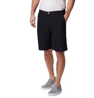 Black Men's Columbia PFG Bonehead II Shorts | VHSNQ-9816