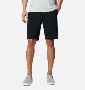 Black Men's Columbia PFG Slack Tide Shorts | TALYI-0476