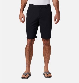 Black Men's Columbia PFG Tamiami Shorts | AQDUN-8213