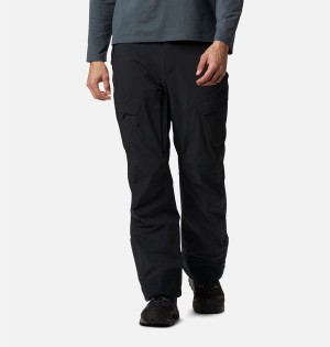 Black Men's Columbia Powder Stash Ski Pants | GBHDM-8576