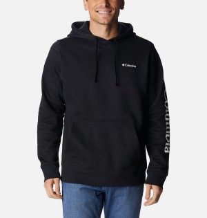 Black Men's Columbia Trek Hoodie | WCTOM-6904