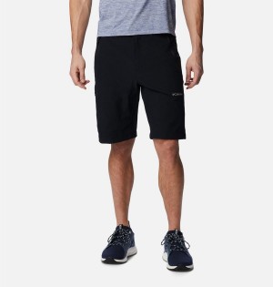 Black Men's Columbia Triple Canyon II Shorts | VNLWA-0617