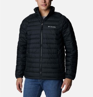 Black Men's Columbia Wolf Creek Falls Insulated Puffer Jacket | AFQLD-7306