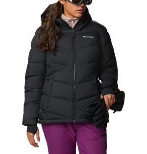 Black Women's Columbia Abbott Peak Insulated Ski Jacket | TNMLB-8607