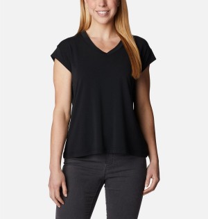 Black Women's Columbia Boundless Beauty T-Shirt | ICRVG-8319