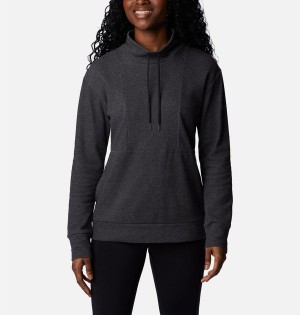 Black Women's Columbia Calico Basin Pullover | ZNHUD-2439