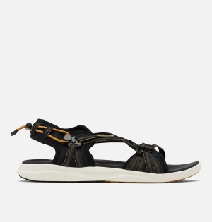 Black Women's Columbia Classic Sandals | HTNXG-3974