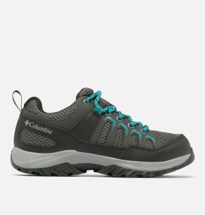 Black Women's Columbia Granite Trail Waterproof Hiking Shoes | FYJTB-4136