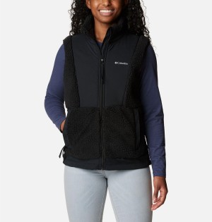 Black Women's Columbia Hakatai Vest | RGXDZ-3147