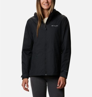 Black Women's Columbia Inner Limits II Rain Jacket | AFMDU-2371