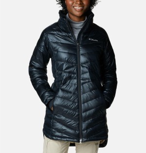 Black Women's Columbia Joy Peak Mid Puffer Jacket | RJOBU-7803