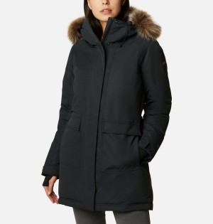 Black Women's Columbia Little Si Insulated Coats | EXFCK-1690