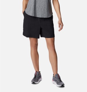 Black Women's Columbia Magnolia Springs Pull On Shorts | KGTFS-8501