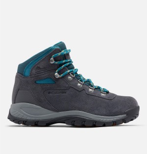 Black Women's Columbia Newton Ridge Plus Waterproof Amped Boot Hiking Shoes | RHJCY-8306