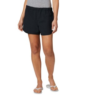 Black Women's Columbia PFG Tamiami Pull-On Shorts | RWIZL-8905