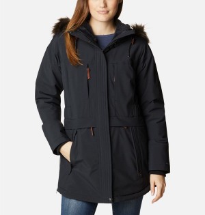 Black Women's Columbia Payton Pass Insulated Coats | RYCDB-1894