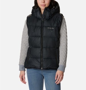 Black Women's Columbia Pike Lake II Insulated Vest | QWIRO-7468