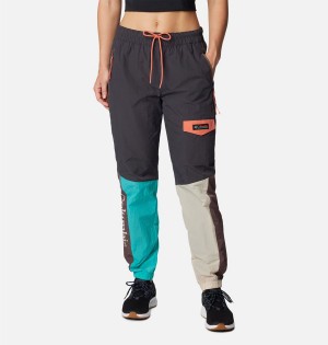 Black Women's Columbia Riptide Retro Pants | QOYAL-4956