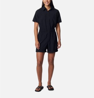 Black Women's Columbia Silver Ridge Utility Dress | KYVZP-8309