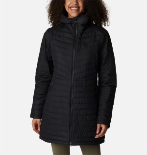 Black Women's Columbia Slope Edge Mid Coats | MDEYA-4102