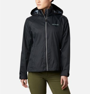 Black Women's Columbia Switchback III Rain Jacket | GCVQK-0254