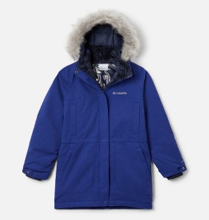 Blue Kids' Columbia Boundary Bay Down Parka Jacket | NZCFB-5368